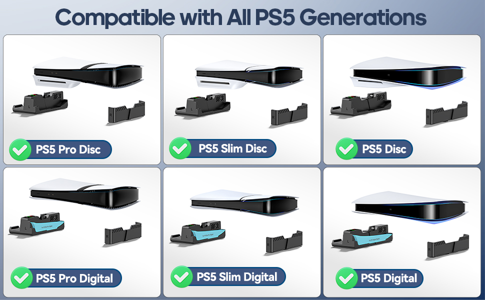 PS5 HORIZONTAL COOLING STATION