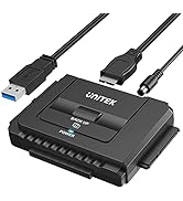 Unitek USB 3.0 to IDE and SATA Converter External Hard Drive Adapter Kit for Universal 2.5/3.5 HD...