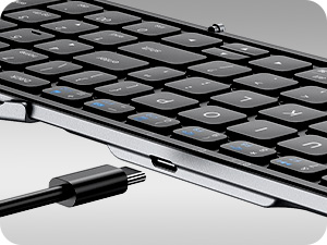 Foldable Bluetooth Keyboard