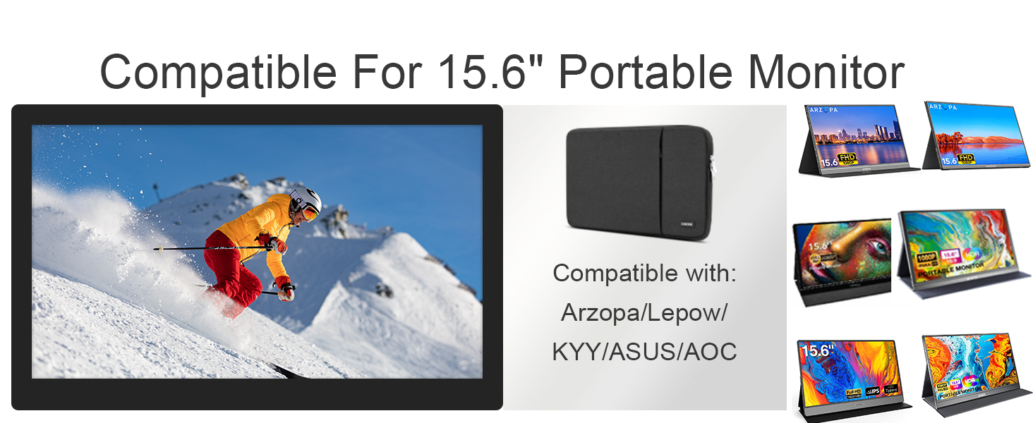 Compatible for Portable monitor