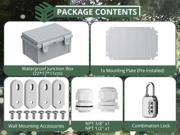 Outdoor Electrical Junction Box Waterproof