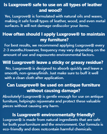 luxgrove leather salve
