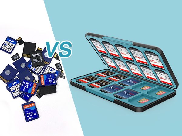 MEMORY CARD CASE FEATURE