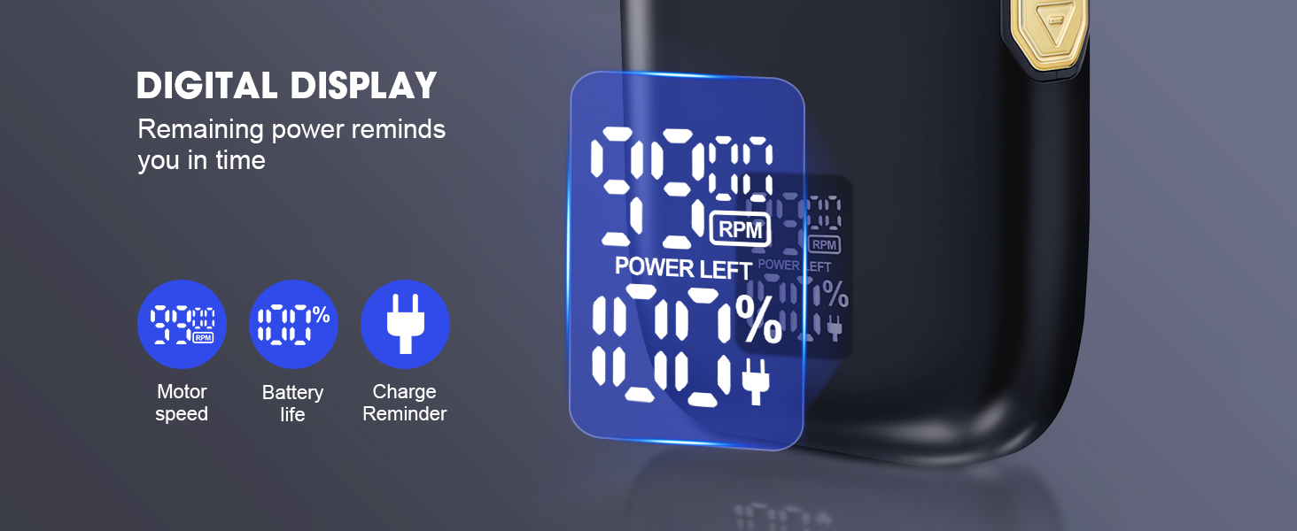 Foil Shaver Black Gold