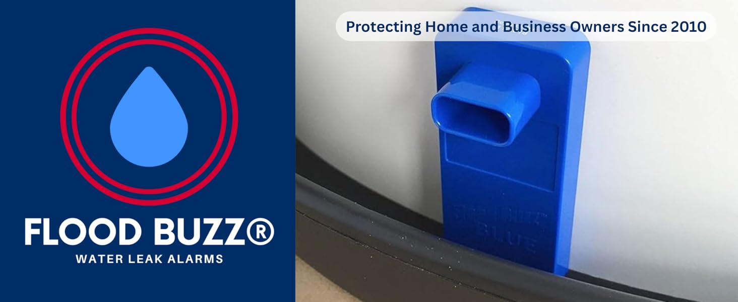Flood Buzz Water Leak Alarms Water Heater Pans