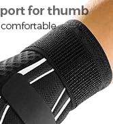 FREETOO Ergonomical Thumb Brace Support Right Hand or Left Hand for Arthritis Pain and Support, T...