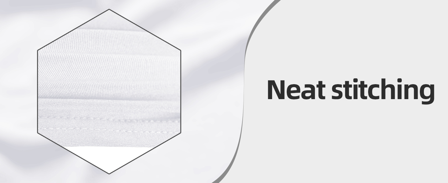 Neat stitching