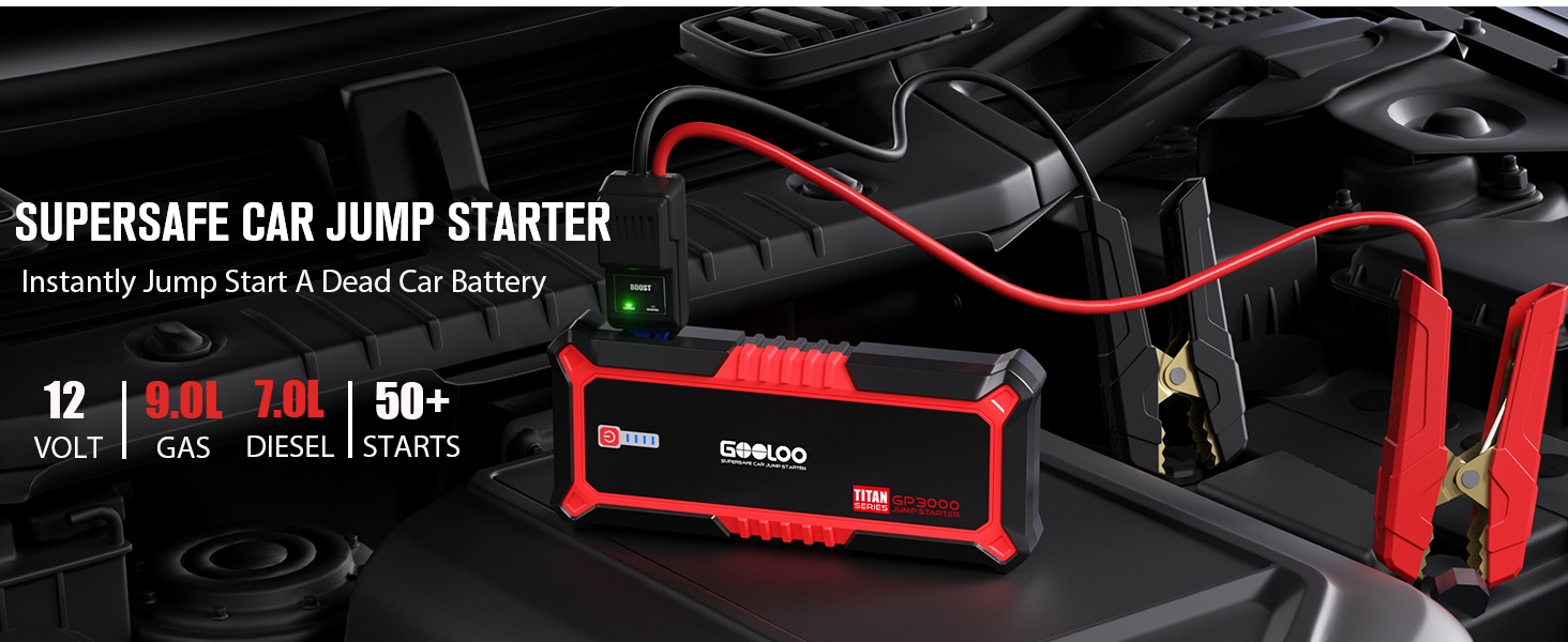 portable jump starter