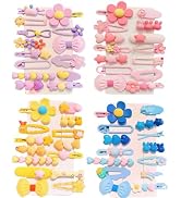 4 pack Girl Hair Clips Girl Hair Accessories for Kids Candy Color Hair Clips for Girls Kids Teens...