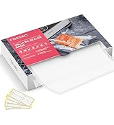 FRESKO Vacuum Sealer Bags Pint Size 100 Pack 6"x10", Seal a Meal Vac Sealers, Sous Vide Vacuum Sa...