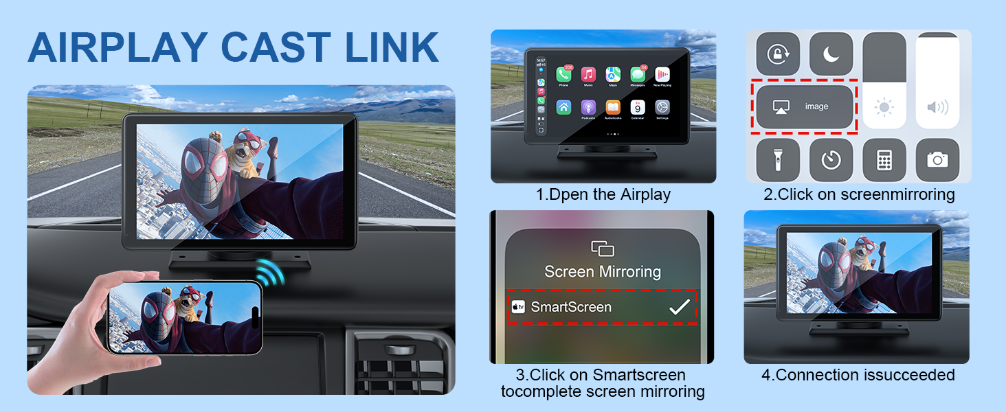 apple carplay screen for car