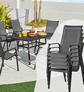 Stackable Outdoor Lawn Chairs