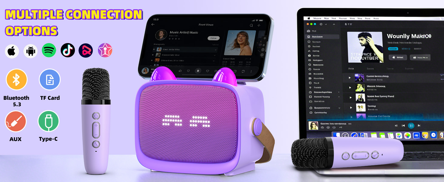 karaoke machine for girls