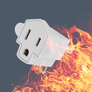 3-2 Prong Adapters Grounding Adapter UL Listed