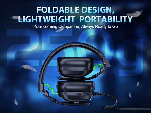 wired gaming headset