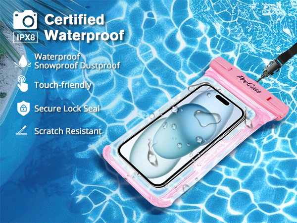  IPX8 waterproof