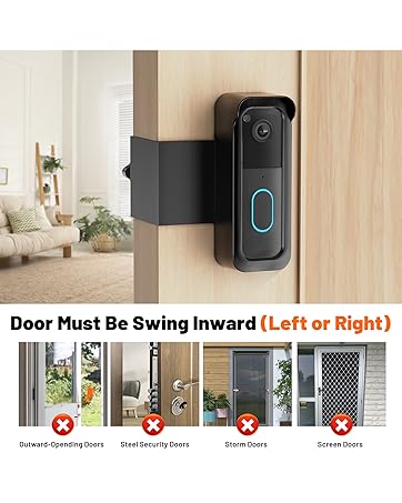 blink doorbell camera mount
