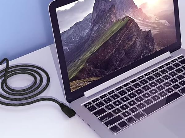 Type C Charger Cord 6 inch Short USBC to USBC 3.2 Gen2 20Gbps Cable Right Angle