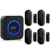 Wireless Door Chime for Business Home Office When Entering Door Alarms When Opened Door Entry Chi...