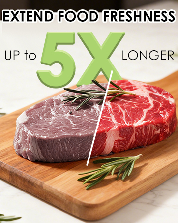 MFTEK Powerful Compact Vacuum Seal Machine, Portable Food Sealer