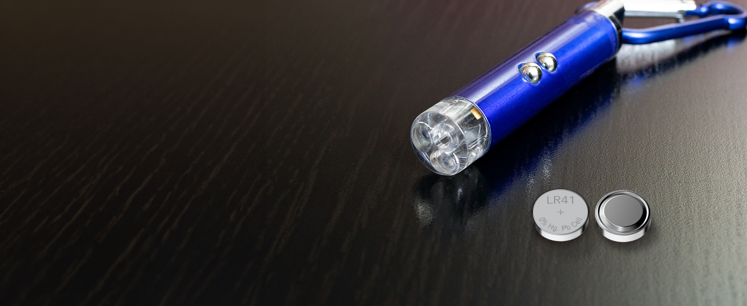 Power for small lasers and flashlights