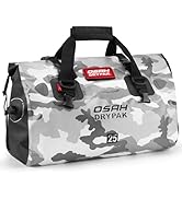 OSAH DRYPAK Waterproof Duffel Bag - Motorcycle Dry Bag Tail Bag with Large Storage Space, Waterpr...