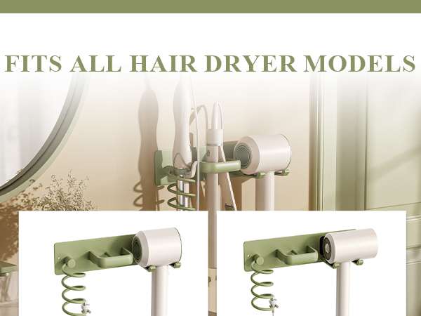 3-in-1 hairdryer stand