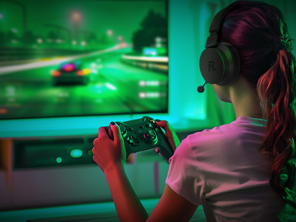 wireless gaming headset for xbox series x s one 1 pc bluetooth gaming headphones with mic low