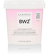 Clairol Professional BW2+ Extra Strength Powder Lightener, Up to 9 Levels of Lift for Hair Highli...