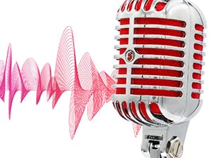 RTRO MIC CH RED