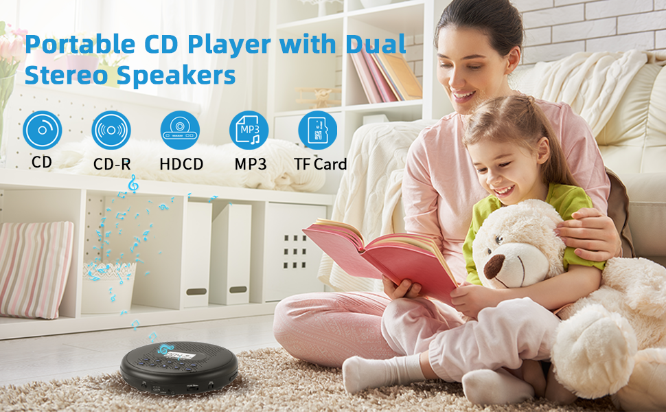 ARAFUNA Portable CD Player