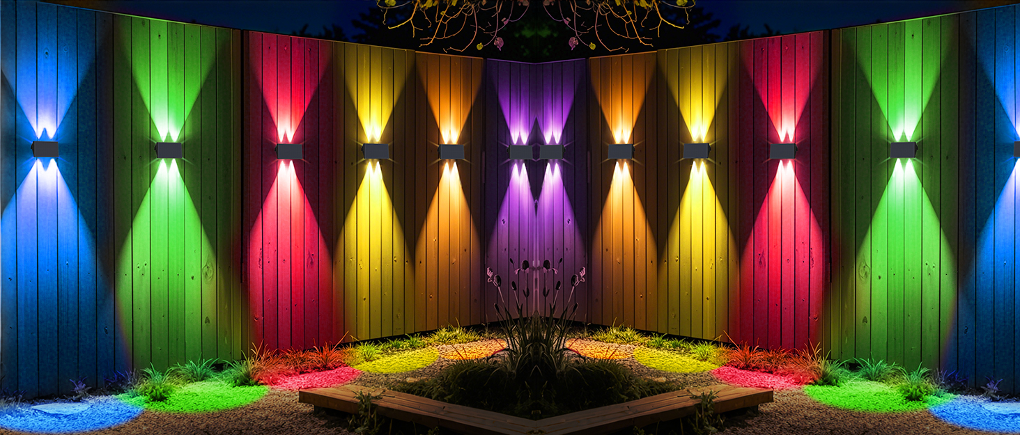 IIRARA Solar Fence Lights