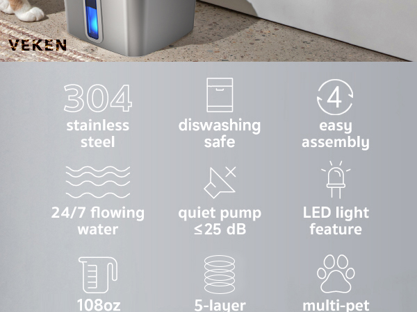 water fountains for cats indoor cat supplies pet supplies