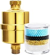 Metal Shower Filter, Stainless Steel 304, Clean Soft Water, Remove 99% Chlorine, Improve Your Ski...