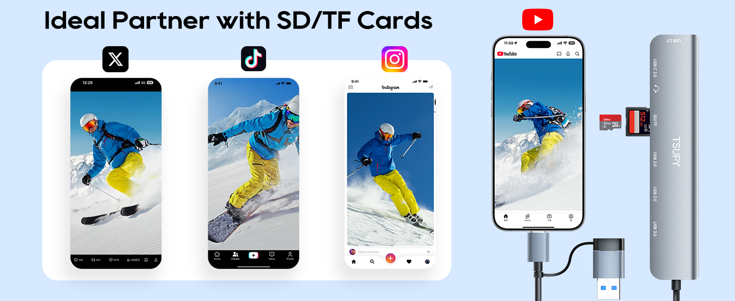SD TF cards function