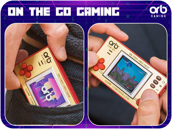 Mini Handheld Retro Arcade Console