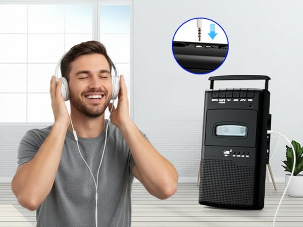 cassette tape recorder