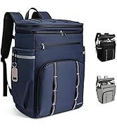 Simaixing Backpack Coolers Insulated Leak Proof, 45 Cans Beach Cooler Backpack, Large Capacity Ic...
