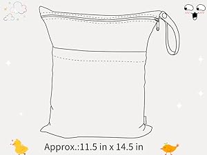 WET BAG FOR BABY