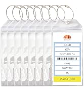 SWATOM Cruise Luggage Tags for Suitcases 8 Sets Carnival, NCL, Princess &amp; MSC Waterproof Clear Lu...