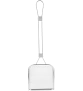 DEARMAMY Square Mesh Skimmer 304 Stainless Steel Colander Spoon Fry Ladle Skimmer Oil Fat Skimmer...