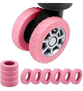 Aorotost 10 Pcs Upgrade Luggage Wheel Covers,Silicone Luggage Wheel Cover, 2-2.4 inches Carry-On ...