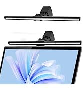 Computer Monitor Lamp, Screen Light Bar Eye Caring, Keyboard Lamp with Clamp/Adjustable Brightnes...