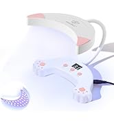 Modelones UV LED Nail Lamp, Gooseneck UV Lamp for Gel x Nails, 48 W Nail Light for Gel Nail Polis...