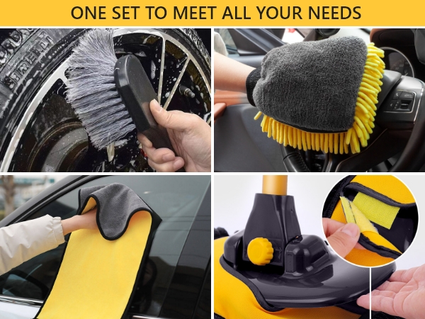 car wash mop with long handle