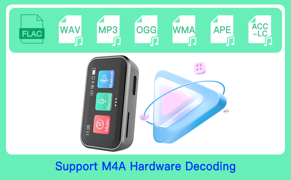 mp3 player with bluetooth and wifi