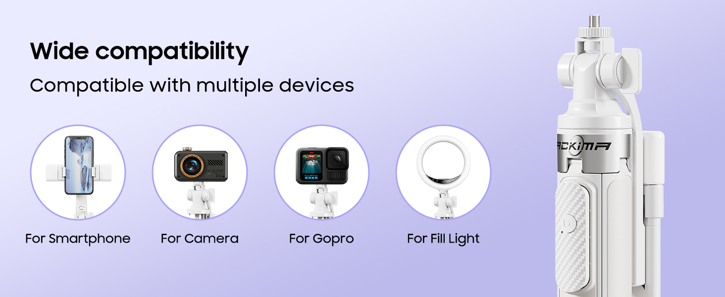 All in One Phone Tripod with Wireless Remote