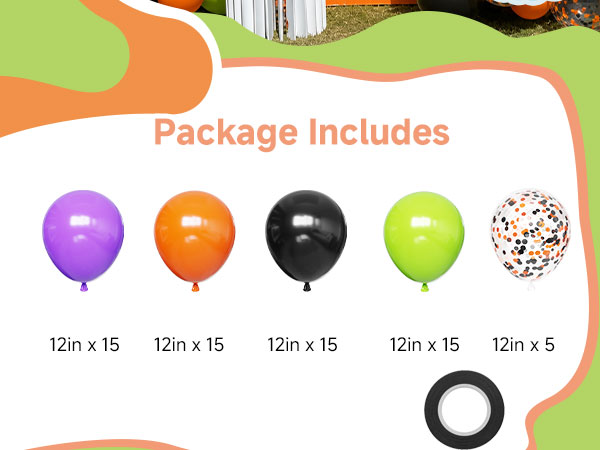 halloween balloons