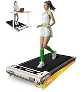 Walking Pad with Incline, Akluer Incline Treadmills for Home, 2.5 HP Under Desk Treadmill Small w...
