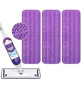 Yicotira Reusable Power Mop Pads Compatible with Swiffer PowerMop Mop - Swifter Power Mop Pads Re...
